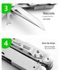 Portable Multi-Functional Folding Pliers & Knife for Outdoor Survival and Camping