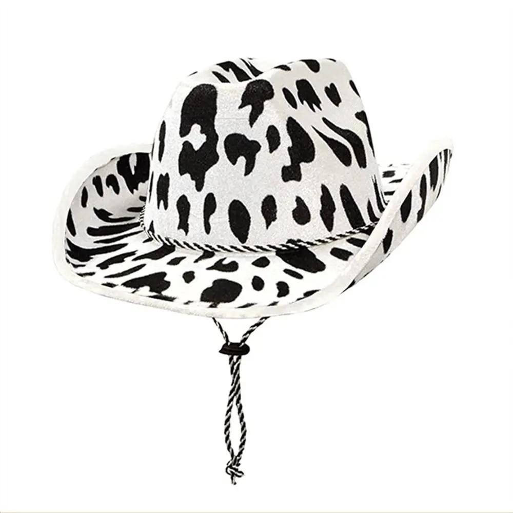 Funny Sequin Cowboy Accessory Performance Costume Party Bachelorette Party Hat Cowboy Hat Cowgirl Hat Sequin Cowgirl Hats