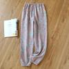 Women's Summer Cotton Mosquito-Proof Gauze Sleep Pants