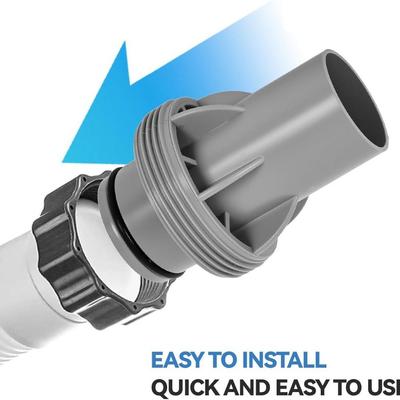 38mm Pool Hose Adapter Quick Connection Filter Pump Adapter for P6916 Cartridge Filter Pump