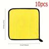 10pcs Soft Car Washing Towel Microfiber Towel Car Cleaning Drying Cloth Car Care Cloth Detailing Car Wash Towel Car Accessories