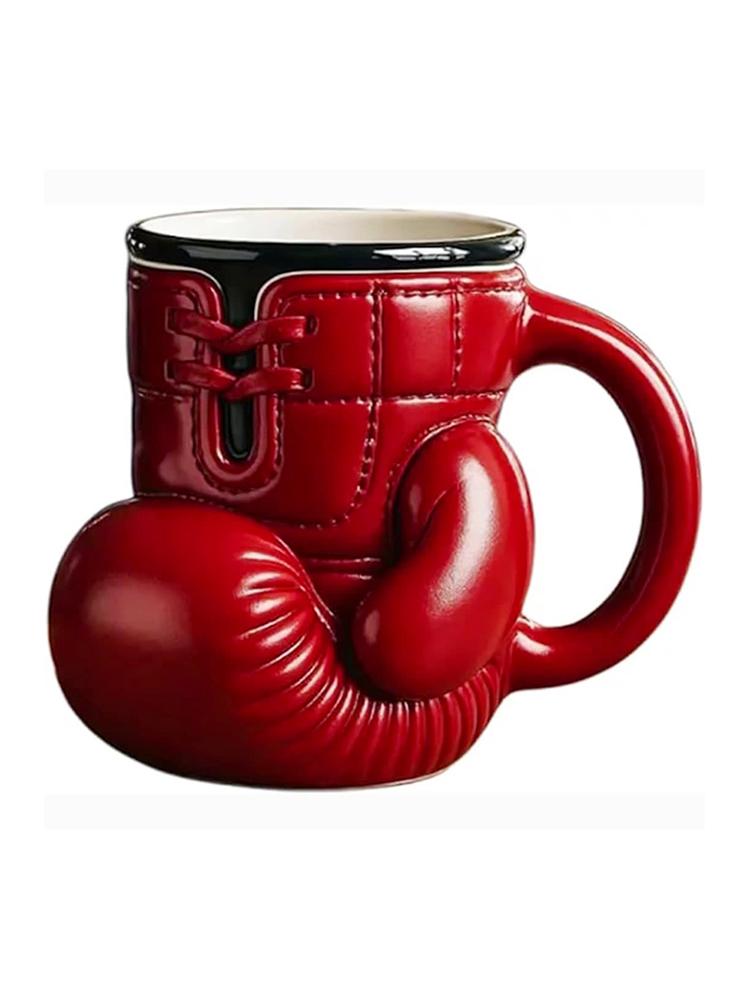 Boxing Glove Mug Sports Themed Mug Novelty Coffee Cup Gifts for Boxing Lovers