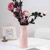 Plastic Dried Flower Vase With Minimalist Geometric Plastic Flower Pot Living Room Small And Fresh Flower Arrangement Decoration