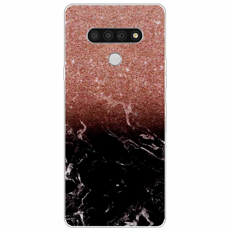 Soft Print Cover For LG K51 K61 V50 V60 Thinq Case Cute Cat Silicone Coque for LG K61 V50 Thinq Cases K 61 Shockproof Shell Bag