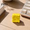 Stress Relief Tool Fake Cheese Squeeze Toy, Anxiety Cube Sensory Toy Slow Rising Pinch Home Office Relaxation Hand Exercise