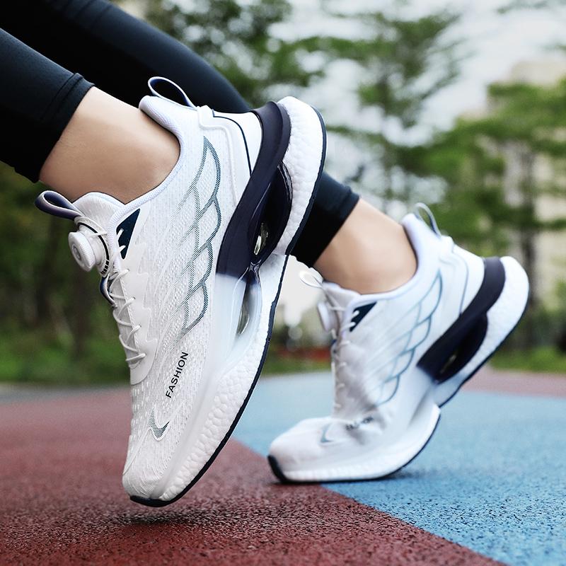 New Bestselling Men's Casual Shoes Cushioned Comfort Mesh Breathable Trendy Casual Trainers Outdoor Anti-slip Wear-resistant