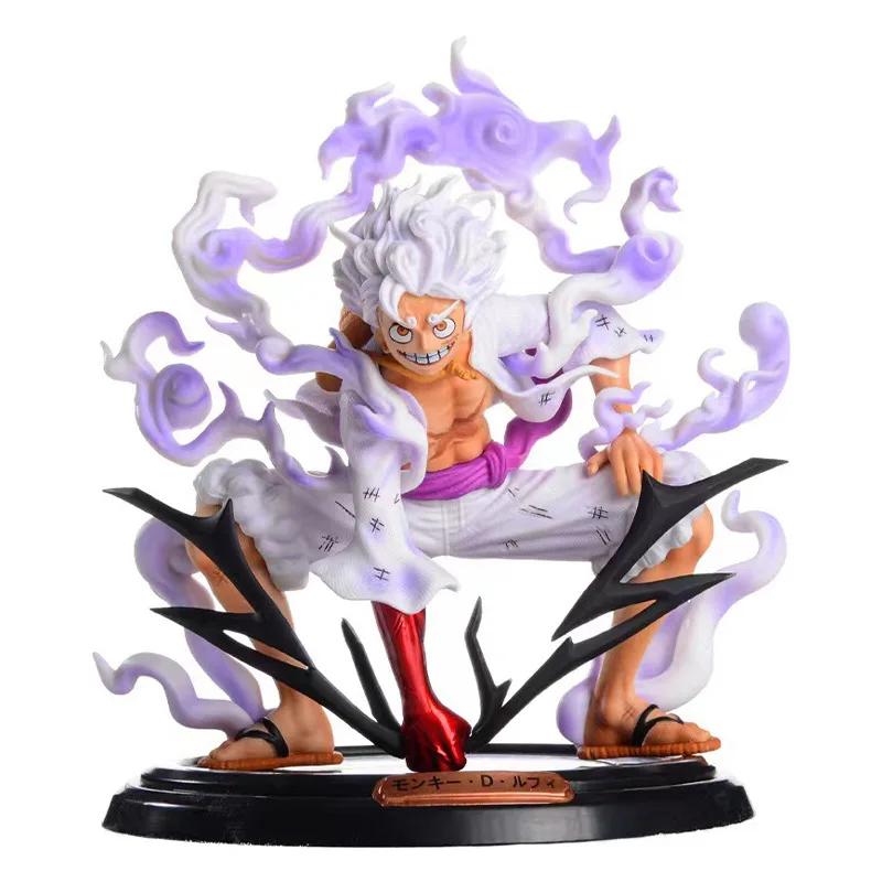 

20 см One Piece Gear 5 Ника Луффи ПВХ Фигурка Действия Статуя Бога Солнца Коллекционная Модель Игрушка Подарок для Фанатов