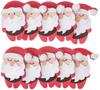 3D Foam Stickers Santa Clauses 10 Pcs