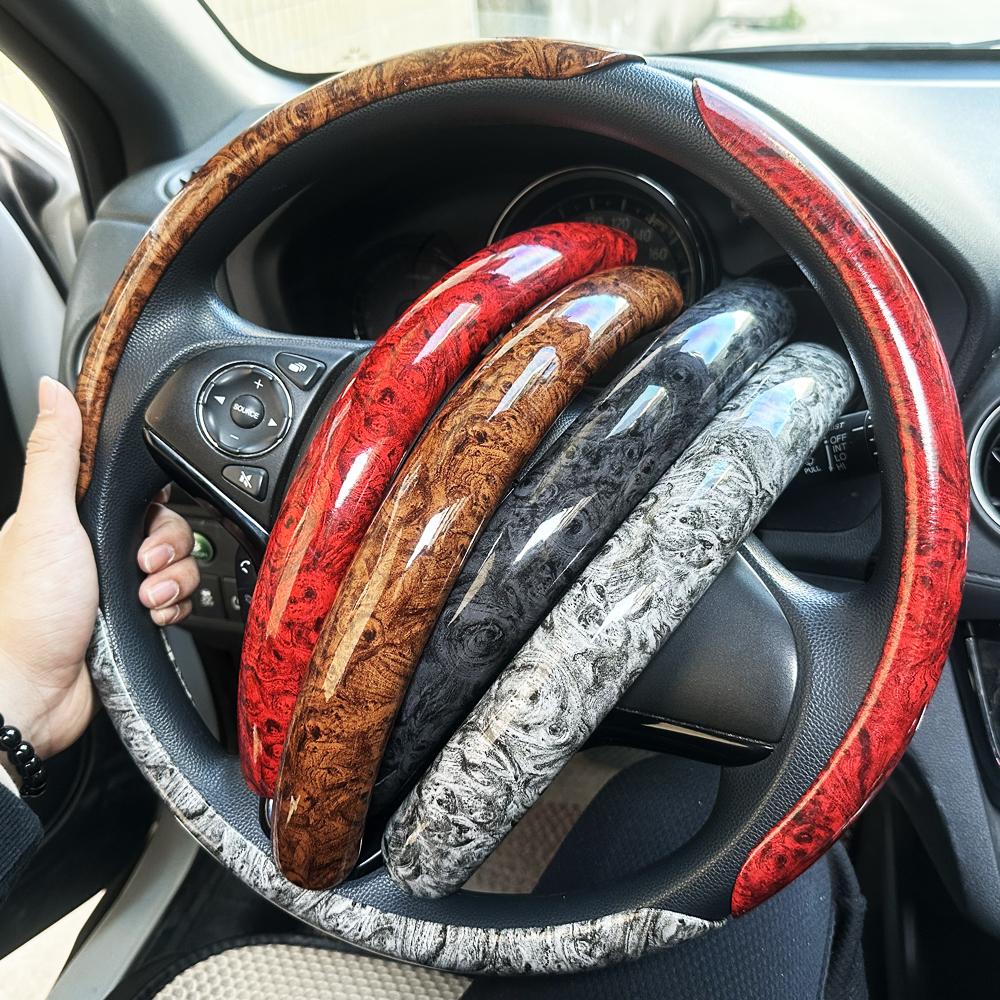 Fur Material Car Steering Wheel Cover Cover Accessories For Hyundai I10 I20 I30 Kona Ioniq 5 Santafe Genesis GV80 Bh NEXO Sonata