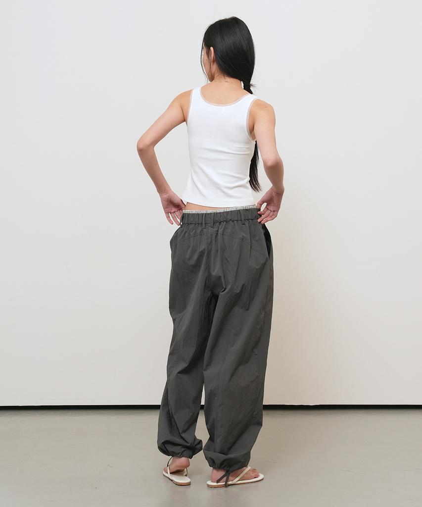 GENERALIDEA Sheer Layered Sleeveless [White] / Gf2Lts534