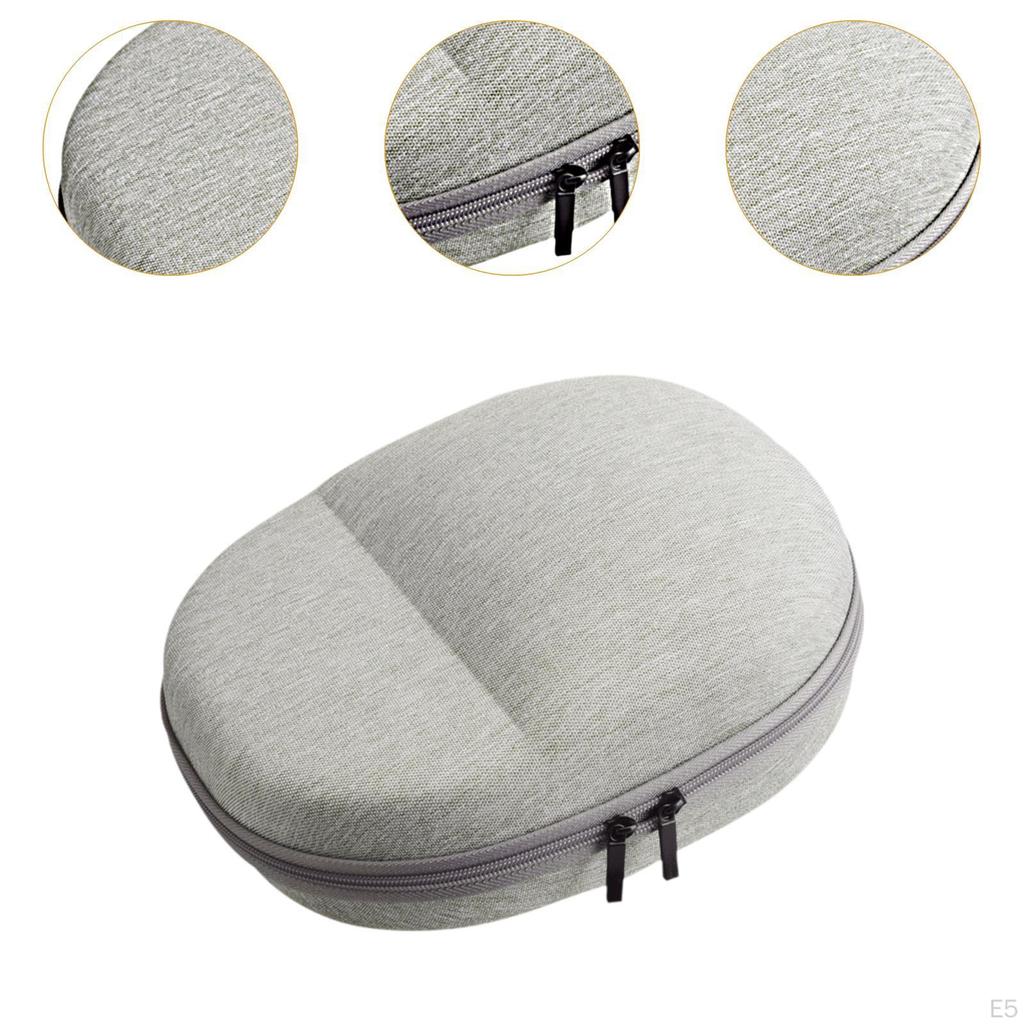 Headphone Carrying Pouch with Zipper for Travel And Storage