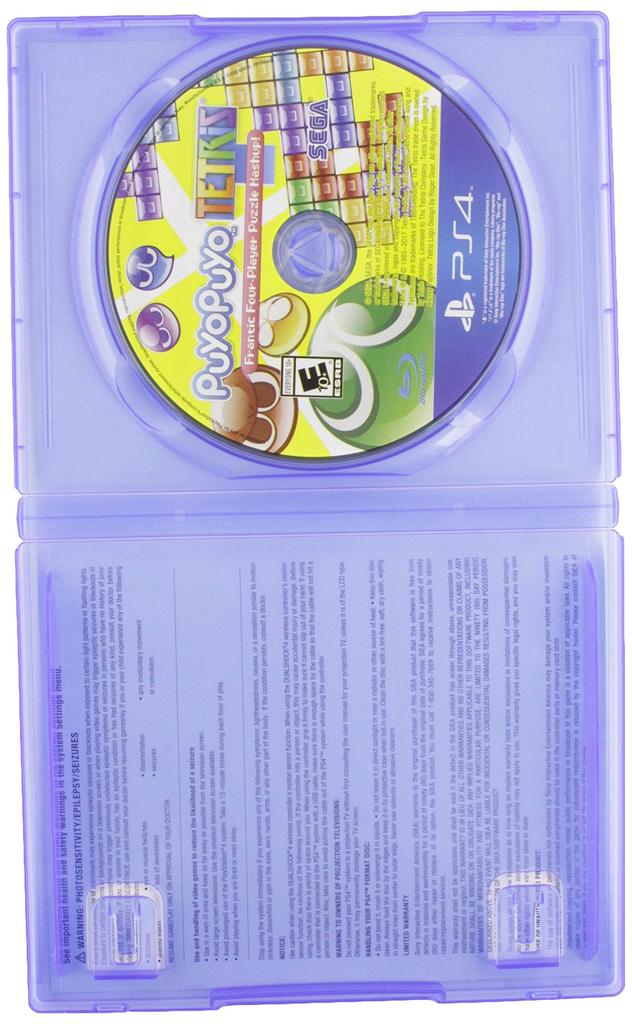 Puyo Puyo Tetris North PS4 (Imported America) -