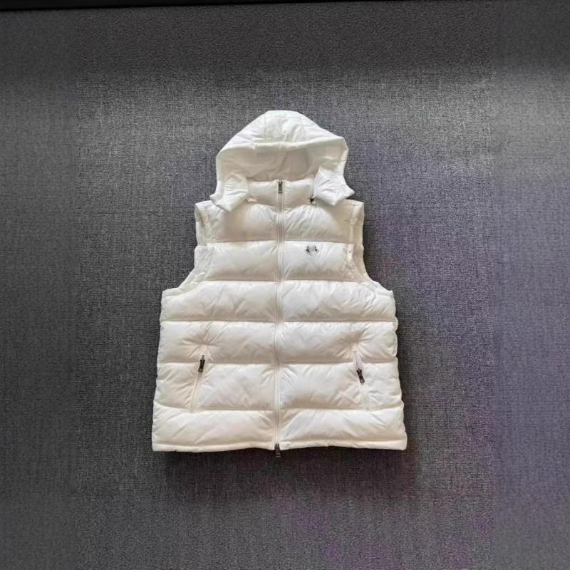 Men Women Padded Vest Waterproof Warm Classic Couple Sleeveless Jacket