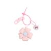 Lovely Fabric Lanyard Flower Keychain Cute Backpack Ornaments Pendant Keyring Lanyard Strap For Phone Chain Phone Accessories