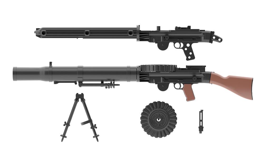 TOMYTEC Little Armory LADF32 Frontline Lewis Type Plastic Model 324409 Dolls'