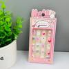 Children's Wearable Custom Nail Stickers - Cute European & American Jelly Glue Fingernail Tips
