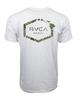 RVCA HAWAII ISLAND MENS MAP T SHIRT WHITE