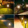Waterproof Solar LED Garden Light Small Square Yard Decoration Outdoor Waterproof House Lawn Lighting Solar Powered Bright