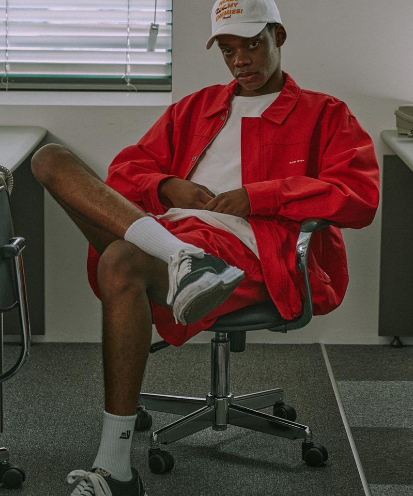 MAYOL Bio Twill Shorts_Red