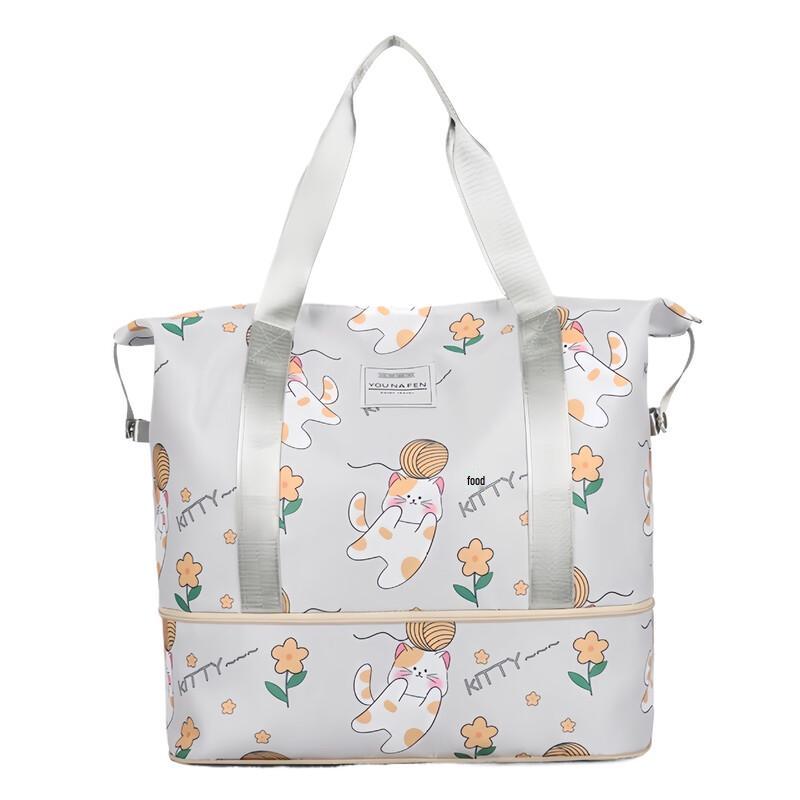 Newcity Large Travel Duffel Bag with Wet/Dry Storage