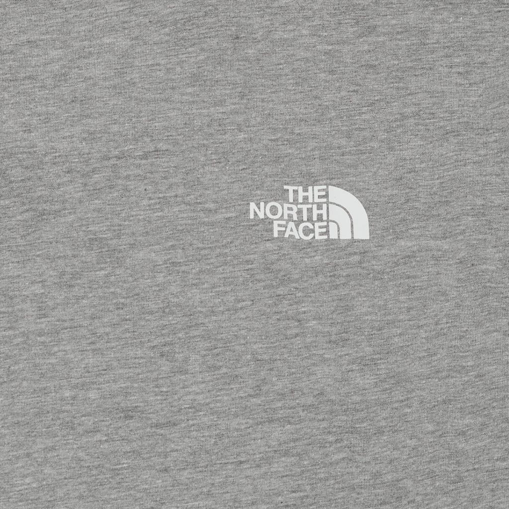 THE NORTH FACE T-Shirts Unisex Gray Crew Neck Moderate Straight Fit NT7UN02D