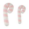 35cm/53cm Christmas Throw Pillow Soft Lollipop Shape Plush Cushion Plush Candy Cane Couch Pillows for Sofa Bedroom Living Room