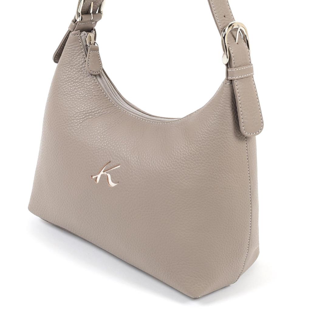Adjustable Handle Length Bag Sand Stitch 52901 [Kitamura] Semi-shoulder Y-1378 Women's Beige/White