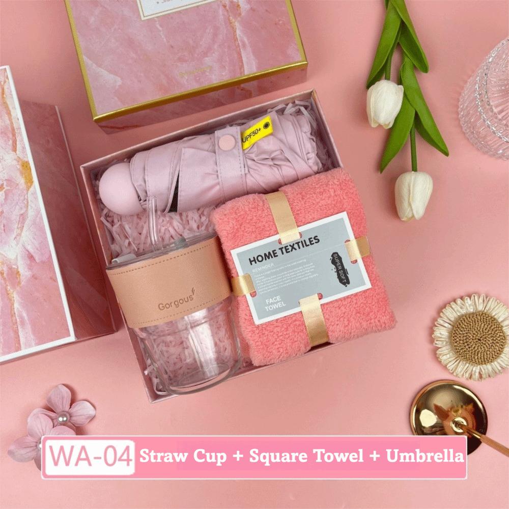 Fan/Towel/Cup Souvenir Gift Set Stylish Design Gift Box Set Practical Gift Sets  Personalized Gifts