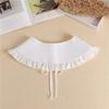 Perfect Match Korean Style Fake Collar Shawl For Womens Multifunctional Sunscreen Detachable Doll Collars Shawl Lapel Small Cape False Collar