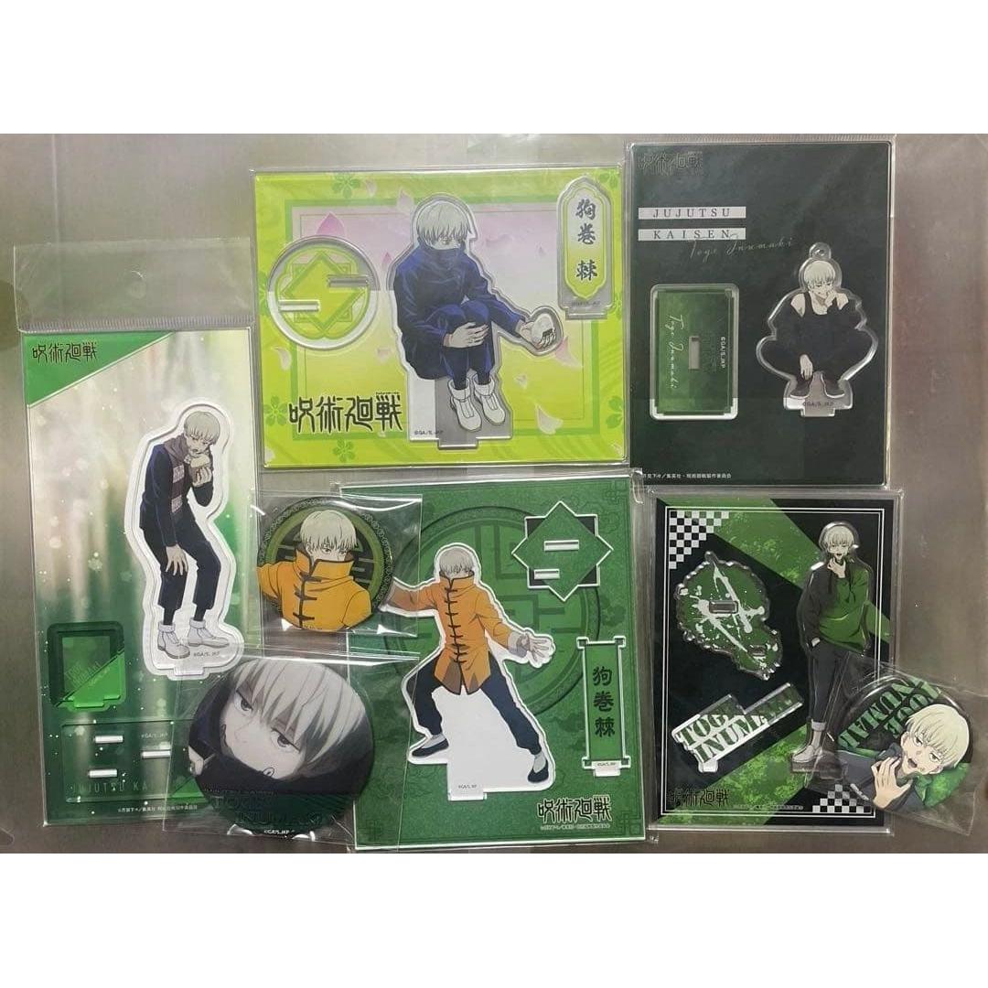 Used Jujutsu Kaisen Inumaki Toge Goods Can Badge Acrylic Stand Bulk Sale