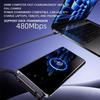 with Built-in Phone Stand Fast Charging Cord 240w Sideways Phone Charger  for Smartphones Tablets