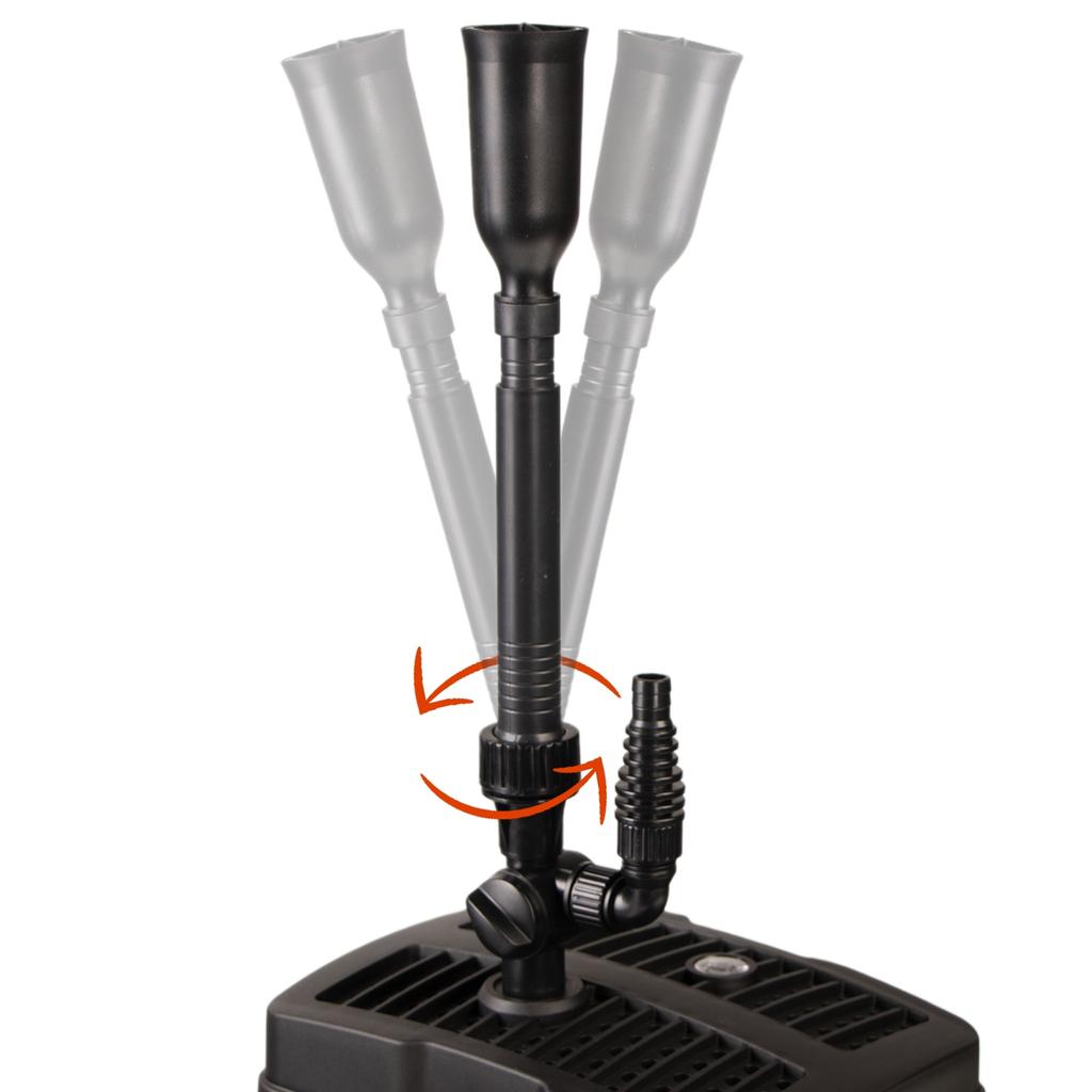 Sunsun / Grech Multi-Lake Filter Fountain Uvc - Water Filter With Uv And Fountain 1000L/H