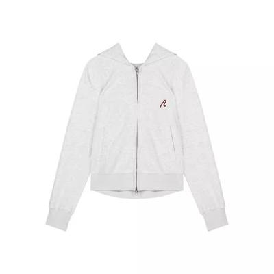 Short Hooded Long-sleeved Sweatshirt Jacket for Women In Autumn Niche Design Zipper Cardigan Top