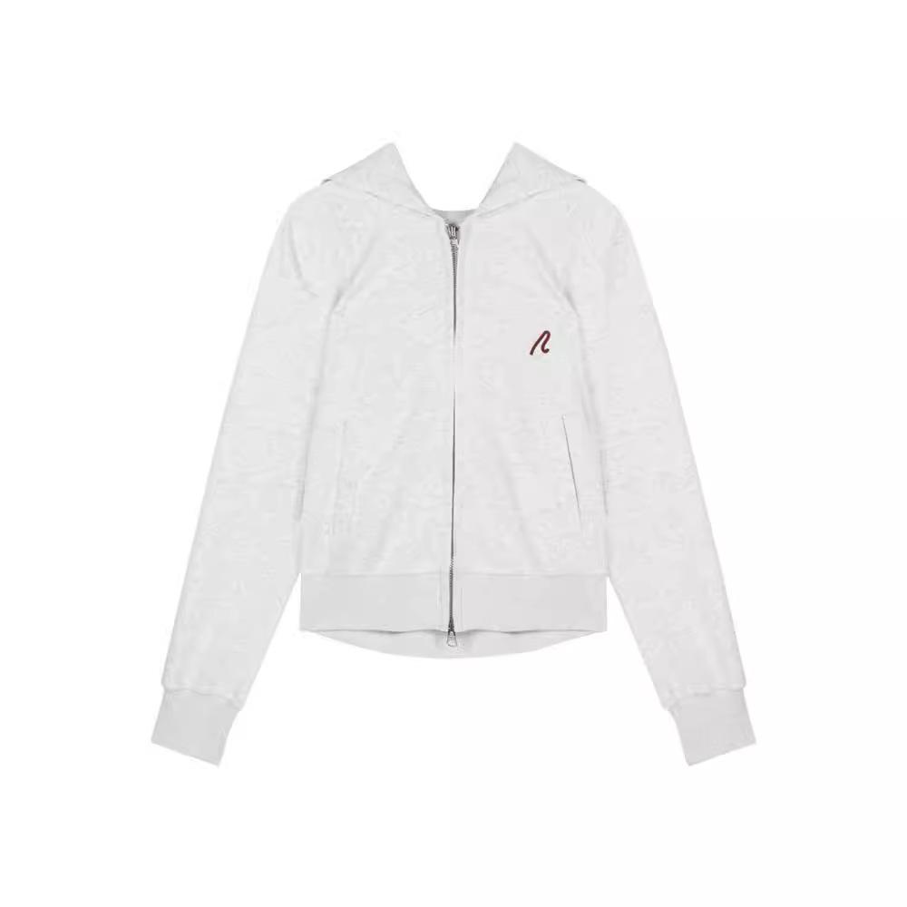 

Short Hooded Long-sleeved Sweatshirt Jacket for Women In Autumn Niche Design Zipper Cardigan Top S