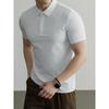 Hengyuanxiang Men's Seamless Cooling Polo Shirt