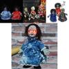 Frightening Electric Walking Ghost Doll For Halloween Creepy Decorations With Realistic Features