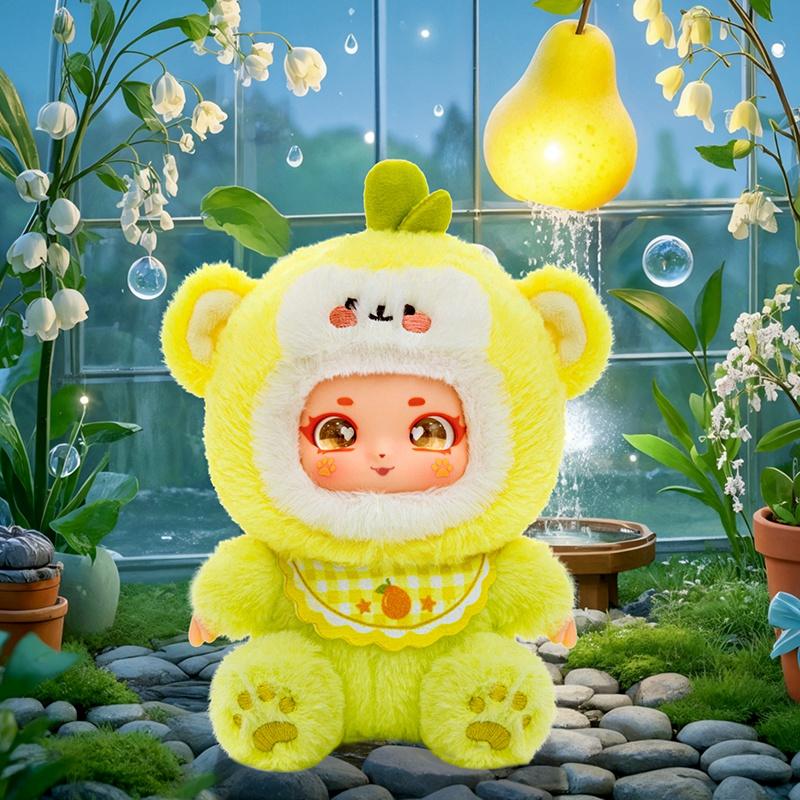 

14cm Fruit Series Plush Toy , Strawberry, Pear Brightly Colored Vinyl Doll Kids Toys Home Decor Boys or Girls Birthday Gift 14cm