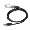 XLR Cable XLR Female to Mini XLR Female 3.3ft Microphone Cable for AKG K240 K240S K240MK II K141 Headphones