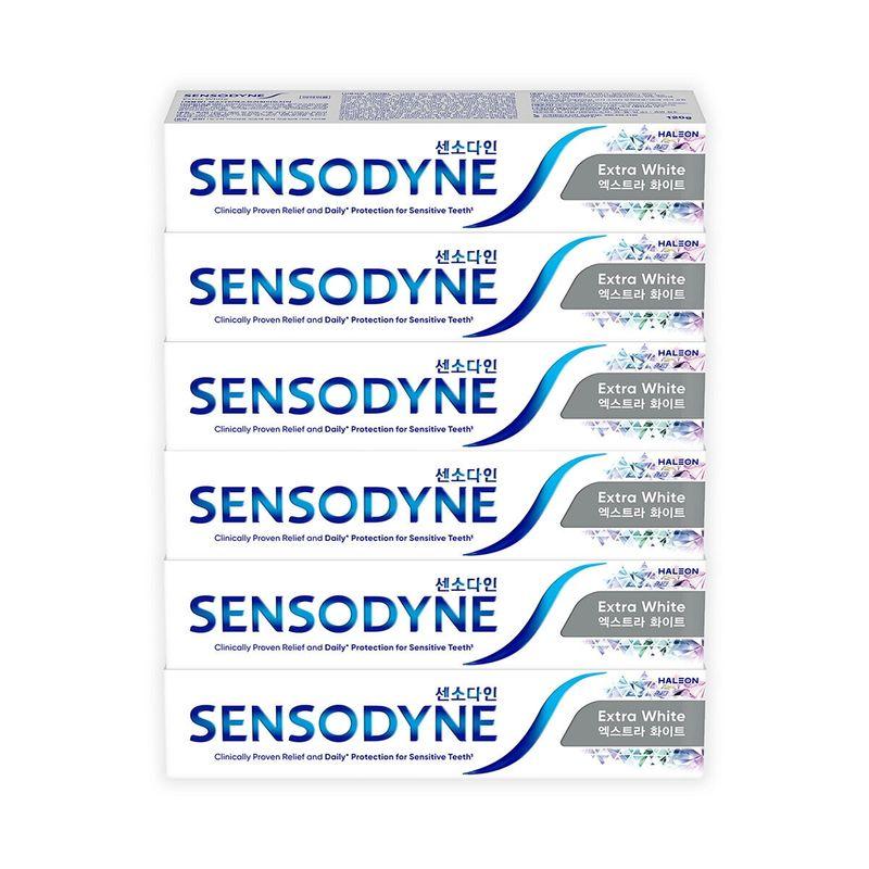 Sensodyne Extra White Toothpaste 120g X 6
