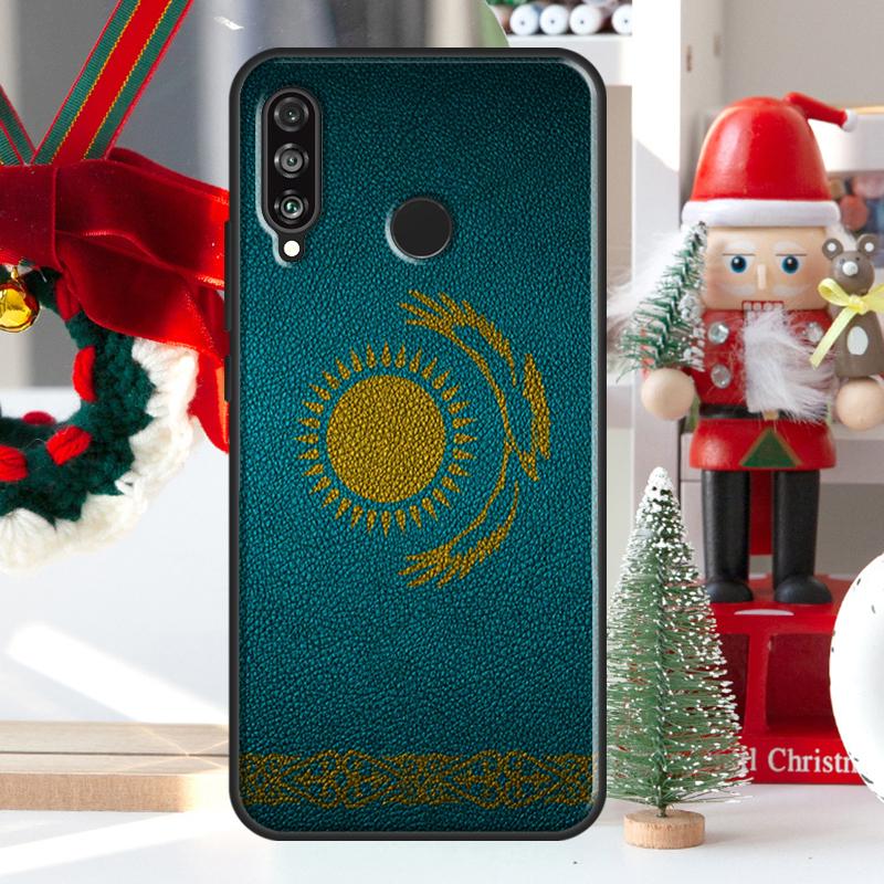 Kazakhstan Flag For Huawei Nova 5T 9 10 SE 7i 8i 11i 12i Y73 Y72 Y61 Y91 Y60 Y70 Y90 P20 P40 P30 Lite Case
