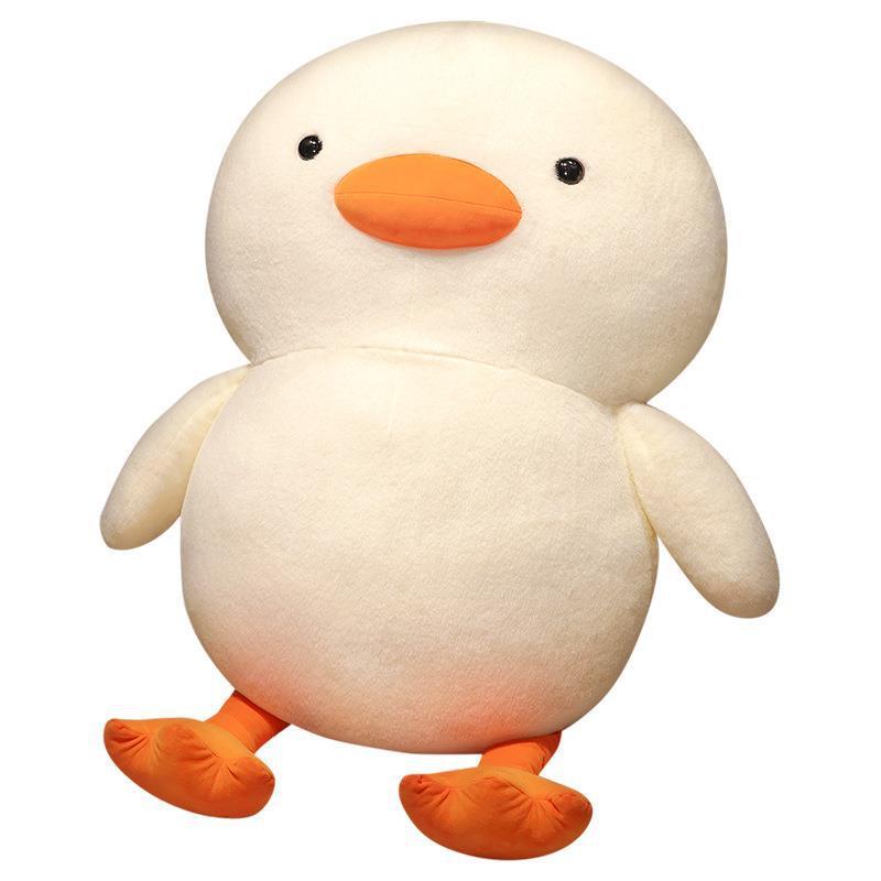 Adorable White Goose And Duck Plush Toy Pillow For Boys And Girls