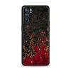 Black Red Ripple Art Phone Case For Oppo Reno 13 12 11 10 7 F Find X5 X6 A98 A80 A79 A78 A57 A54 A31 A17 Pro 5G Soft TPU Cover