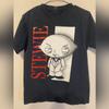 Stewie Family Guy Classic Black T-Shirt Cotton Unisex S-5XL CO315 Unisex T-Shirt