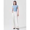 8seconds Mock Neck Sleeveless Knit Sky Blue (354751Mb1Q)
