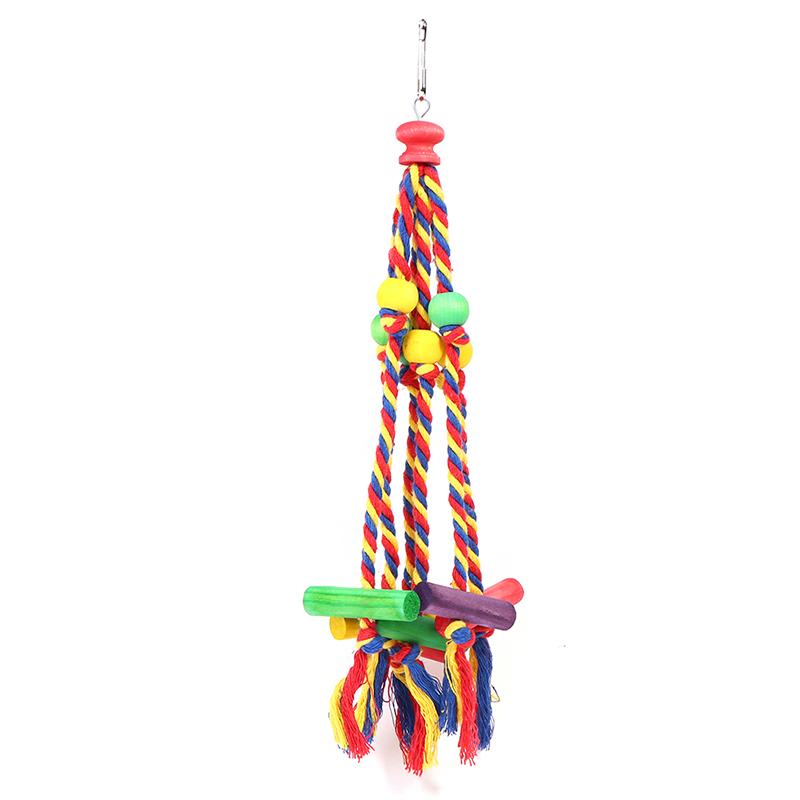 Bird Chewing Toy Rope Parrot Bite Resistant Bird Tearing Training ...