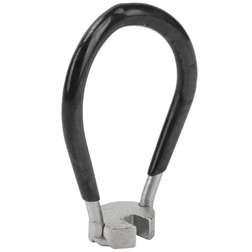 Bicycle Tool Spoke Wrench Bike Wheel Spokes Key Spanner Tire Steel Wire Adjusting ToolsBlack