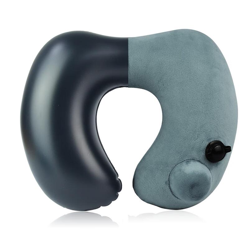 WELLHOUSE Inflatable U-Shaped Travel Neck Pillow