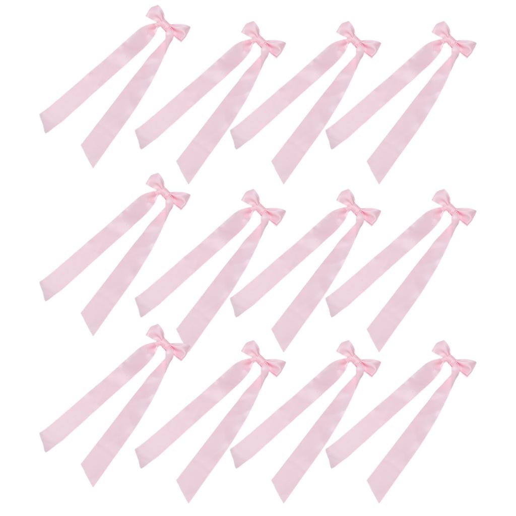 12pcs Candlestick Bows Decor 13 Inch Large Coquette Decorations Bows for Table Self Adhesive Wedding Bridal Shower Party Centerpieces