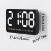 Temperature/Date Display LED Digital Clock Dual Alarms Wall-mounted Clock  Living Room