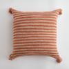 Linen Tassels Cushion Cover Orange Pillowcase For Living room Bed Chair Sofa Decorative Pillow Covers Home Decor 45X45 30X50 1PC
